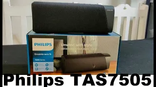 Philips TAS7505 Bluetooth Speaker Unboxing 📦