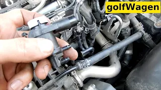 VW Passat B6 egr solenoid valve replacement P0403