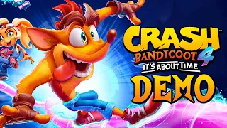 Crash Bandicoot 4 It's About Time ➤ Геймплей Demo ➤ НОВЫЕ ПРИКЛЮЧЕНИЯ КРЭША БАНДИКУТА!