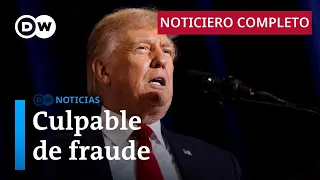 DW Noticias del 26 de septiembre: Donald Trump sufre fuerte revés jurídico en Nueva York