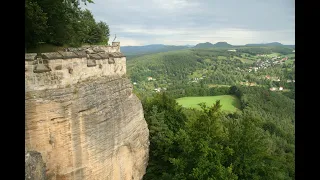 Саксонская Швейцария: Крепость Кёнигштайн / Saxon Switzerland: Konigstein Fortress