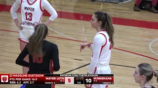 High School Girls Basketball: Mayer Lutheran vs. Minnehaha Academy (2023)