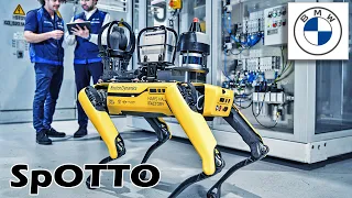 BMW SpOTTO Robot dog for Plant Hams Hall