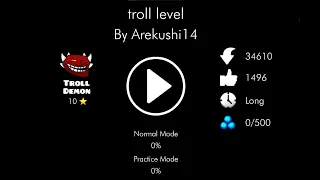 Troll level (TROLL DEMON) TROLLMACHINE Showcase