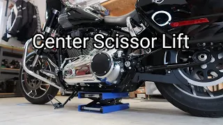 Center Scissor Lift for My Harley Davidson