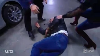 Aj Styles attacks Shane McMahon