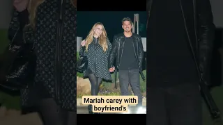 Mariah carey with her boyfriend Bryan Tanaka.