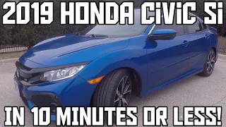 2019 HONDA CIVIC SI SEDAN FULL SEND REVIEW! Generations of Greatness!