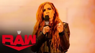 Becky Lynch engages in a war of words with Damage CTRL: Raw, Jan. 2, 2023