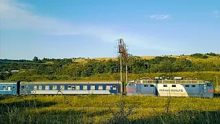 ЧС4 з пасажирським поїздом №41 Дніпро – Трускавець