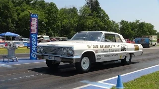 1963 Z11 The Old Reliable Chevy Ride Along at Beaver Springs Dragway and York Muscle Car Reunion