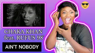 FIRST TIME REACTING TO | RUFUS and CHAKA KHAN - Aint Nobody Remaster Official Video REACTION!!!😱