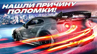 NISSAN GT-R СНОВА НА ХОДУ! Причина поломки усиленной КПП? Настройка VEMS - не удалась…