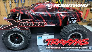 Traxxas X-Maxx (HobbyWing Max6 and HR Knuckles installed)
