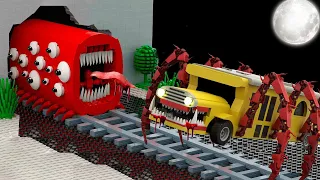 Evolution of Train Eater vs Bus Eater  (SCP Animation)