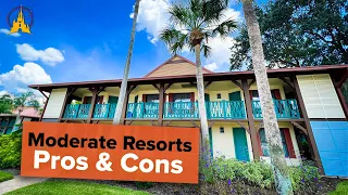 Ranking (or not ranking) the Moderate Disney World resorts