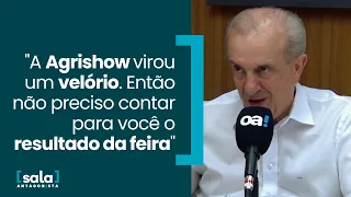 "A Agrishow virou um velório. Então não preciso contar para você o resultado da feira"