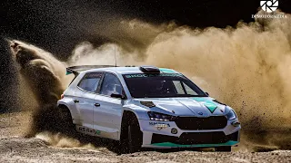 Teste Gus Greensmith - Skoda Fabia RS Rally2 - Skoda Motorsport Portugal 2023 - Pure Sound - Full HD