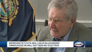 Democratic state Sen. Lou D'Allesandro announces he will not seek reelection