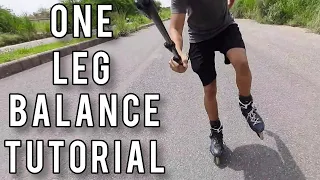 Learn How and Why to Inline Skate on One Leg | Learn Inline Skating in Hindi