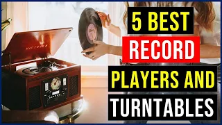 TOP 5 BEST Record Players and Turntables You Can Buy of (2023)