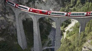 Traumhafte Bahnstrecken der Schweiz – Im Glacier Express von Zermatt nach St  Moritz
