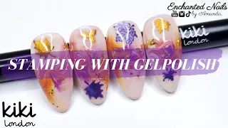 Blooming Gel Marbles & Chrome Stamping ✨️ How To Stamp Using Gel Polish