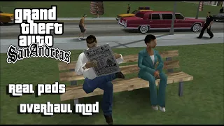 How to install Real Peds Overhaul mod in GTA San Andreas