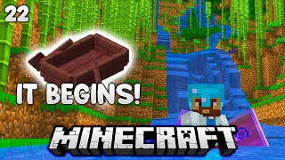 I Created a *MEGA* Minecraft River... UNDERGROUND?! | Minecraft Survival Let's Play 1.18 Ep.22
