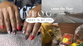 A Day In The Life (Nail Tech) / Buffalo Check Nails/ Doctors Appointment / Self Care