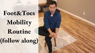Foot&Toes Mobility/Stretching Routine (Follow Along) | Feldenkrais Style