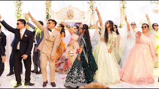 Group Dance | Nepali Wedding Reception UK