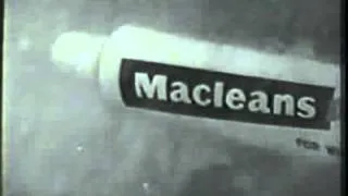 1965 Commercial for Macleans Toothpaste