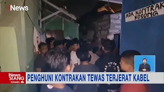 Penghuni Kontrakan Tewas Terjerat Kabel di Dalam Kamar #iNewsSiang 22/06