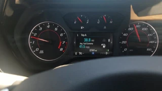 2016 camero v6 gets 41 mph 300 mile trip