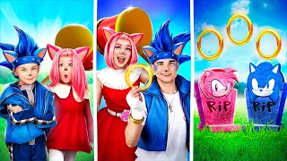 História de Amor Sonic o Ouriço e Amy Rose! Do Nascimento à Morte! Pokémon na Vida Real!