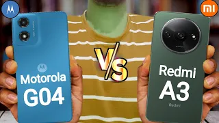 Motorola G04 4G vs Redmi A3 4G