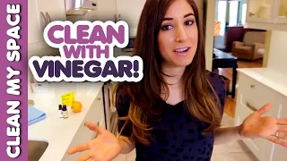 7 Ways to Clean with Vinegar! (Clean My Space)