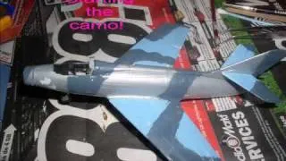 Building Israeli AirForce Mystere IV from Suez Crisis war