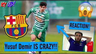 Yusuf Demir Reaction Highlights!! Yusuf Demir TO BARCELONA!! HIS SKILLS & GOALS ARE INSANE!!