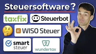 Die beste Steuersoftware: Smartsteuer, WISO, Taxfix Steuerbot & co. im Test! Steuererklärung