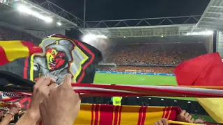 RC Lens / Arsenal | hymne ligue des champions + Lensoise au stade Bollaert | 03/10/23