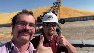 МЕГАУРОЖАЙ и хранение кукурузы в Америке. 10 миллионов долларов с 5 тыс акров земли в Штате Канзас