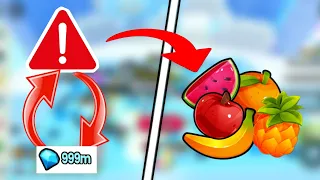 Best way to get fruits in pet sim 99