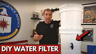 SURVIVAL TIP: How to Make A Bucket Water Filter | Jason Hanson