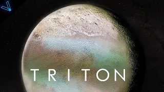 Triton: Neptune's Backwards Moon Was Once A Dwarf Planet Larger Than Pluto!