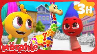 Morphle does GIRAFITTI! 🎨🦒| Stories for Kids | Morphle Kids Cartoons