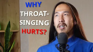 Is it natural that my throat hurts when throat singing?