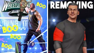 The Rock Heavily Booed..Rock Wants Title Win at WM 40...Vince McMahon Removed 2K24...Wrestling News