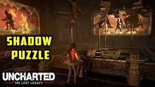 Uncharted The Lost Legacy - Shadow Puzzle Solution (Chapter 5)